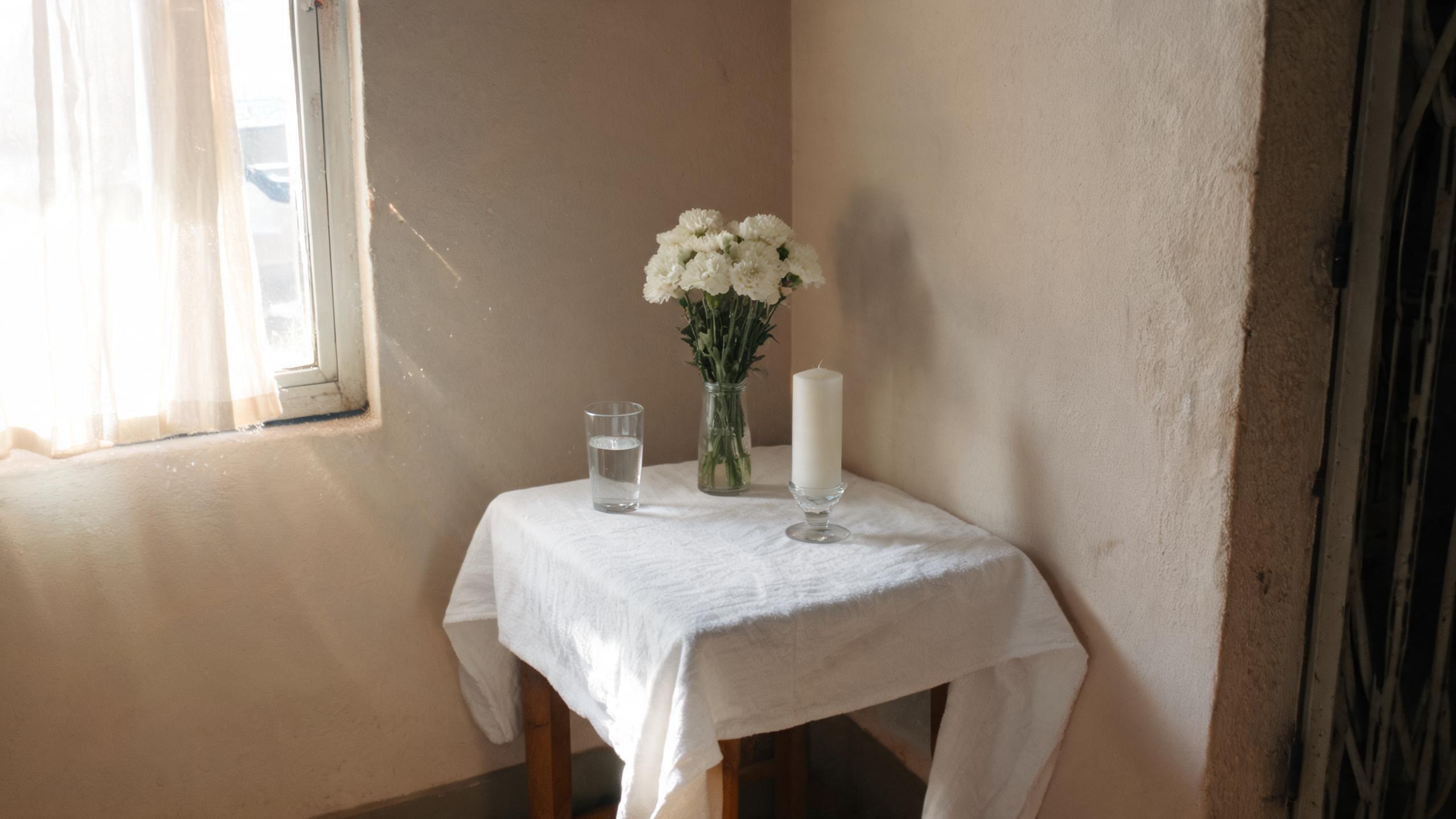 Niña Blanca altar — section 1