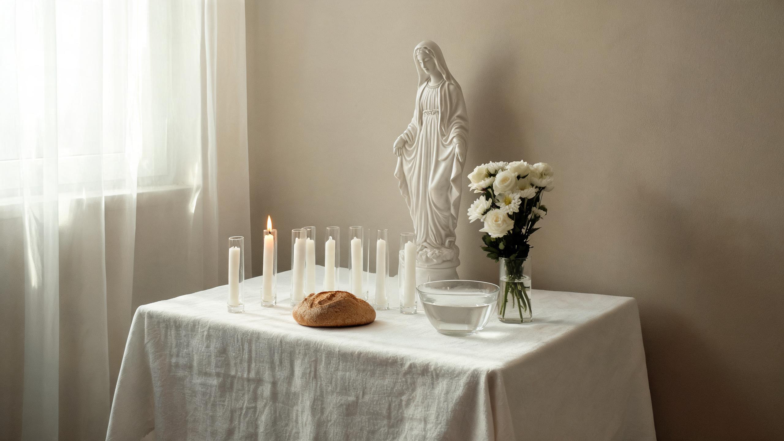Niña Blanca altar — section 4