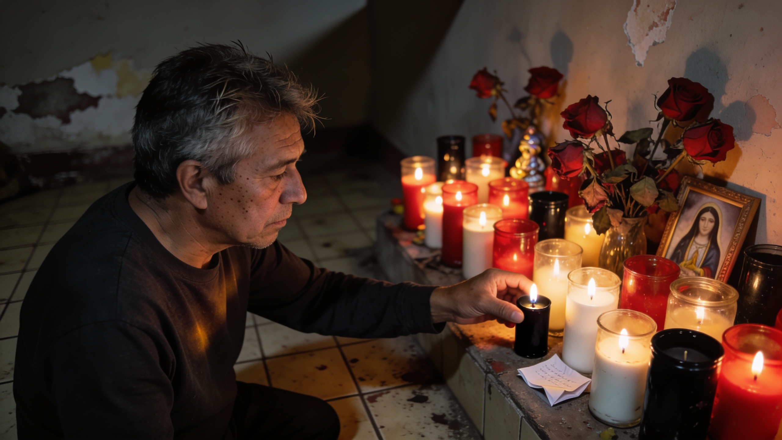 Santa Muerte Tepito black aspect — section 2