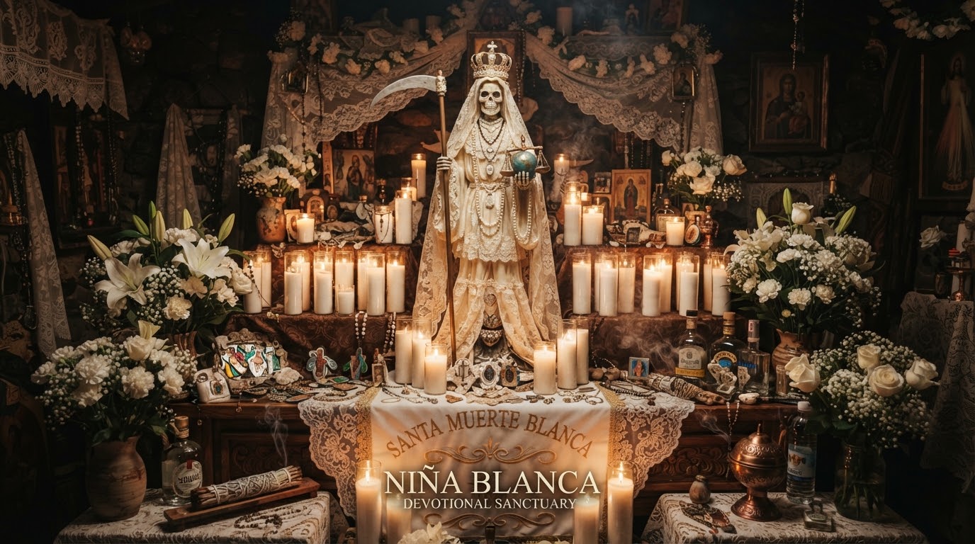 The Pure Shroud: Why the White Aspect of Santa Muerte Transcends Fear and Condemnation